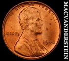 1945 Lincoln Wheat Cent - Red Choice Gem Brilliant Unc  No Reserve  #K4129