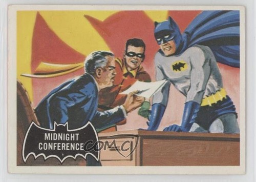 1966 OPC Batman Black Bat #4 Midnight Conference — Raw