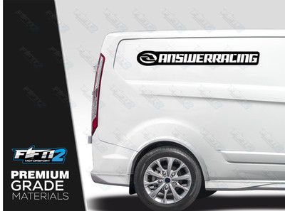 Answer Racing großer Van Vinyl Grafik Aufkleber Sticker Wrap Motocross MX Road