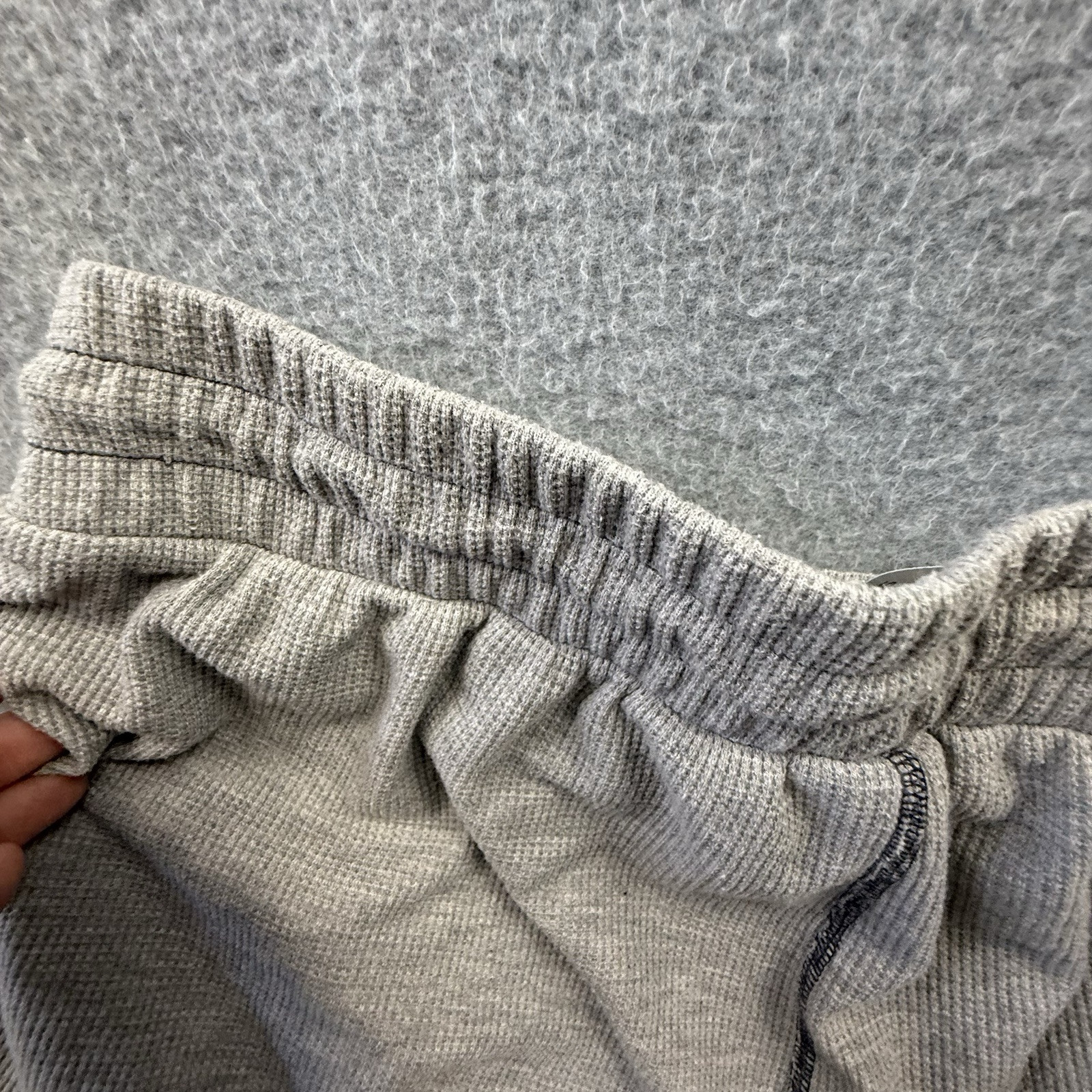 Fabletics Sweatpants Woman’s Medium Gray Knit - image 10