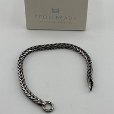 Authentic Trollbeads 5.5  Sterling Silver Bracelet New