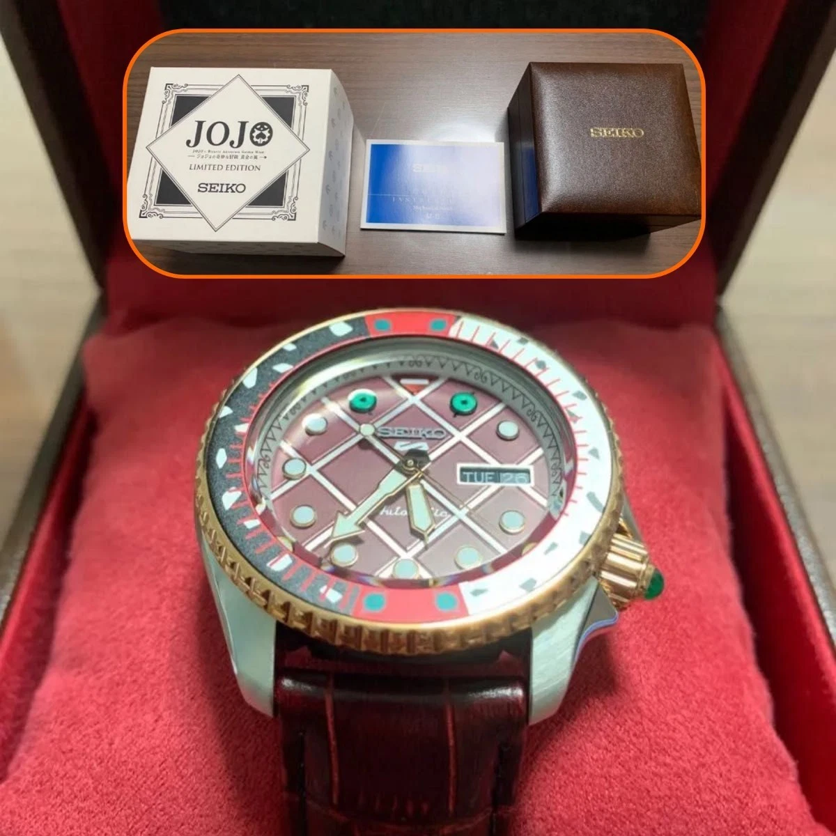 Seiko Red Wristwatches for sale - eBay