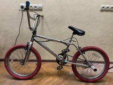 Vintage rare 1990s original complete GT Dyno 20 Chrome BMX Bike