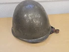 Vintage WWII Metal Military M1 Helmet WW2 U.S. Military? w/ LINER 1941-1945