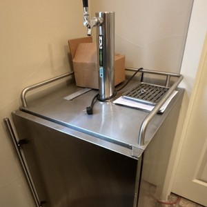 Micro Matic Commercial Kegerator Stainless Steel 1 Tap Draft Beer Dispenser