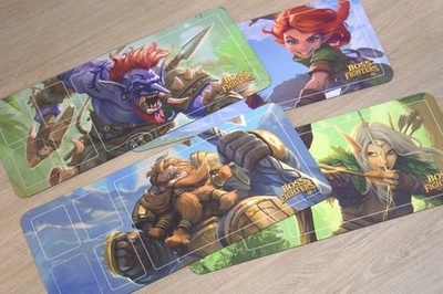 VORBESTELLUNG Boss Fighters QR Spielmatten (4 Stück) Playmat - Bild 1 von 3