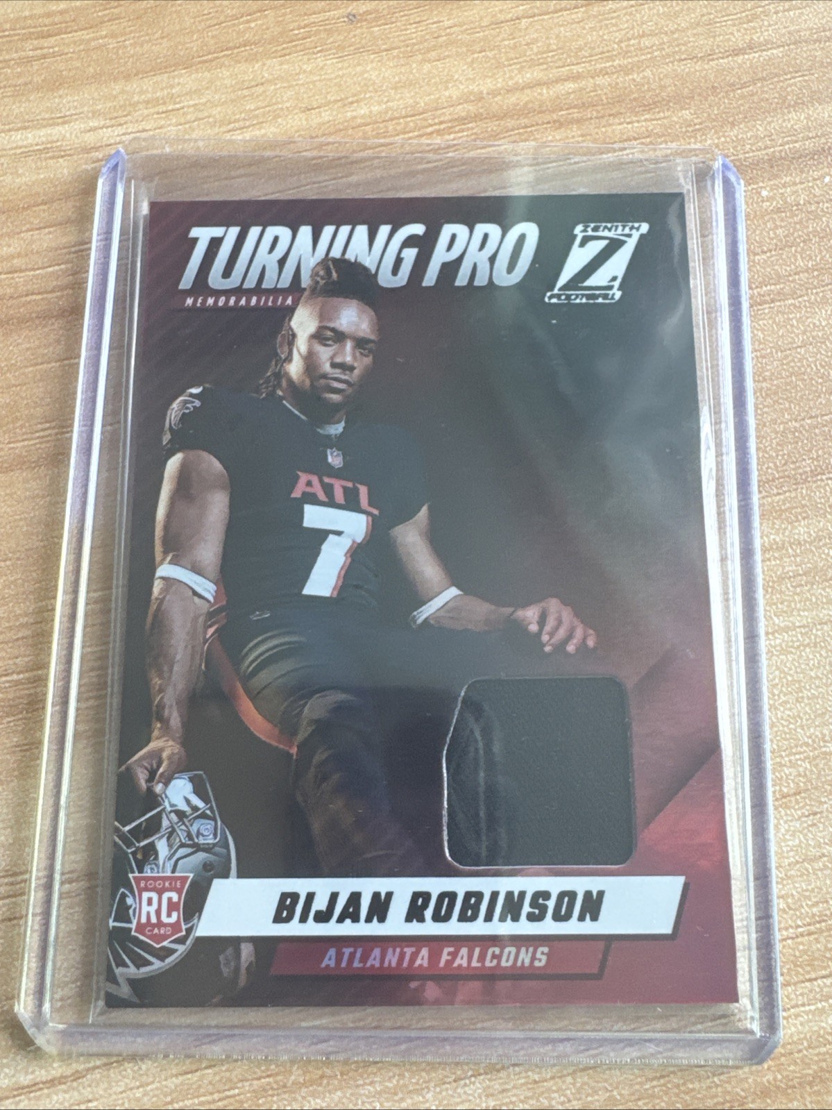 Bijan Robinson Panini Zenith Turning Pro Memorabilia #TPMBRN Base