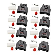 8Pcs Ignition Coil 4 Pin Plug Connector 90980-11885/7283-7449 Replacement for