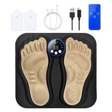 Rechargeable EMS Foot Circulation Massager Blood Booster Machine For Pain Relief