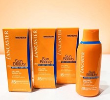 3 x Lancaster Sun Beauty Silky Milk Cream SPF...