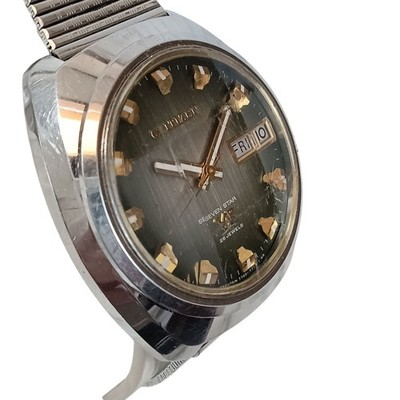 Citizen Seven Star V2 Automatic Men's Watch Green Dial 4-770871Y