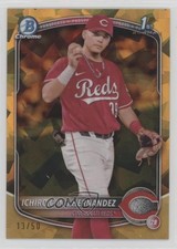 2025 Bowman Sapphire Chrome Prospects Gold 13/50 Ichiro Cano Hernandez 11o2