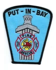 *HTF* Put-In-Bay (Ottawa County) OH Ohio Fire Rescue Dept. patch - NEW!