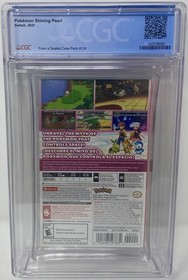 CGC Graded Pokemon Shining Pearl NEW Switch (1022746002, 9.9 A++)