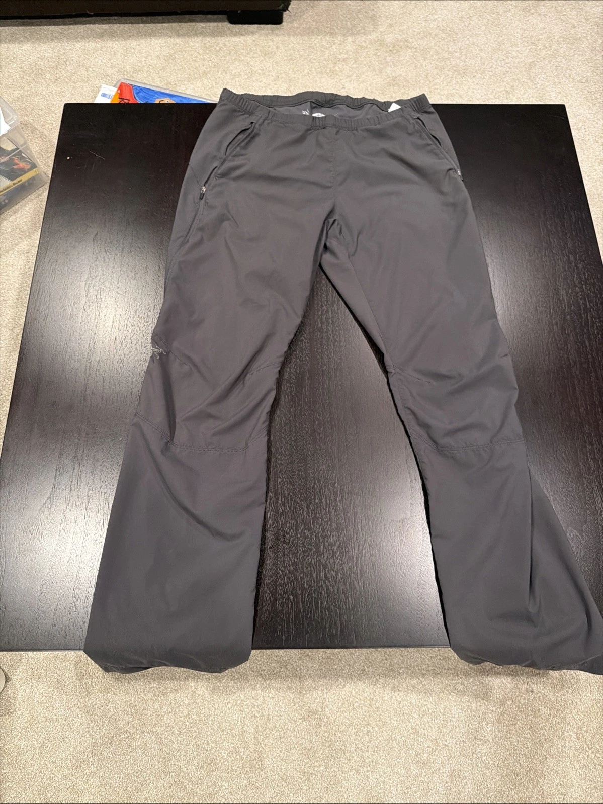 Arc'teryx Men's Gamma Hiking Small Gray Lightweight Pants Rho 2014