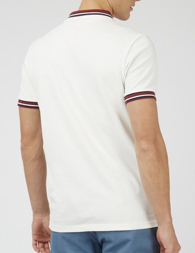 Ben Sherman Men's House Polo Short Sleeve T Shirt Cotton Top Collared Button Tee - Picture 7 of 23