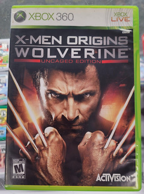 X-Men Origins: Wolverine Uncaged Edition Xbox 360 Tested & Working! Nice Shape!