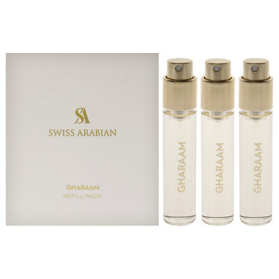 Gharaam by Swiss Arabian - Fragrance Refill Pack - Unisex - 3 pc Gift Set