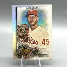 2022 Allen & Ginter Base Silver Hot Box #325 Zack Wheeler Phillies