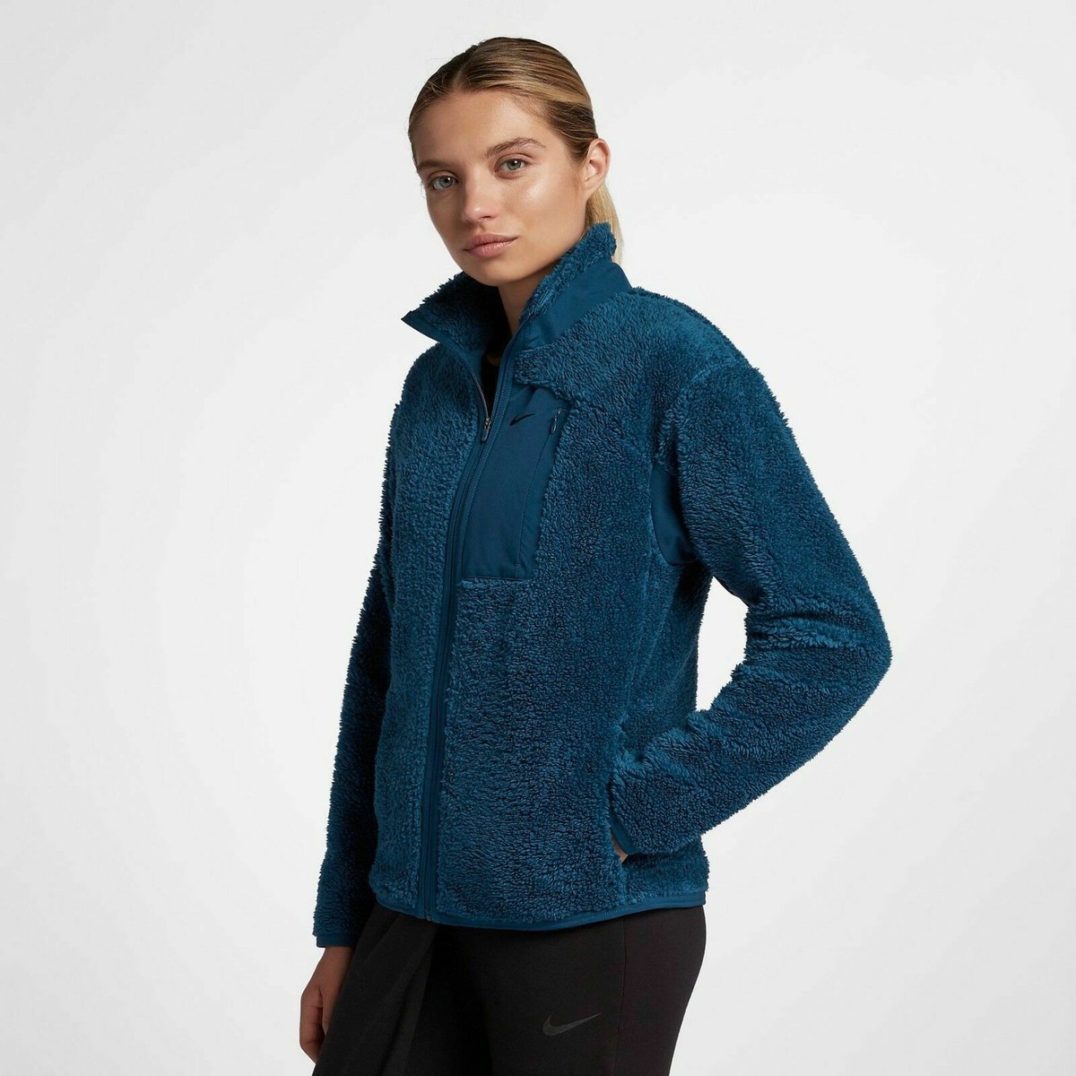 nike women's full zip training top