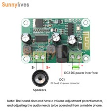 TPA3110 Audio Power Amplifier Board 30W TWS Mono Bluetooth Amplifier Board DIY