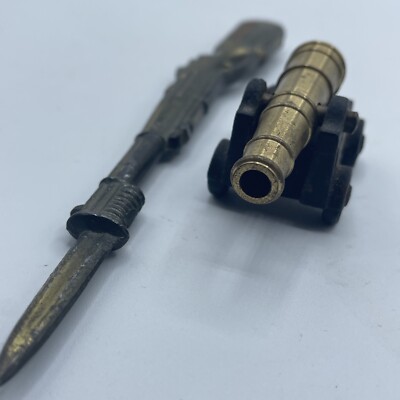 1950 s US M1 Garand Rifle & Canon Bronze Opener Skyline Drive VA Shenandoah Park
