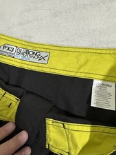 Billabong Men's Platinum PX3 Recycler Stretch Board Shorts Measures 38 Black