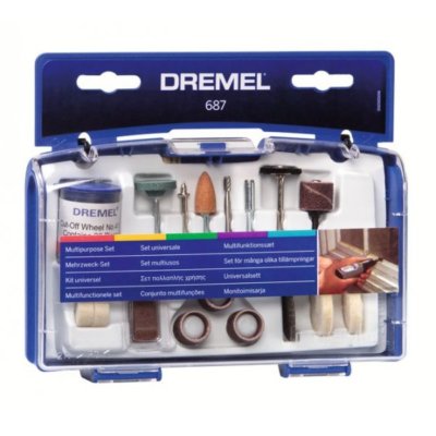 Dremel 687 52 Stück Mehrzweck Zubehör Bit Set