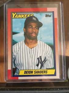 deion sanders new york yankees jersey