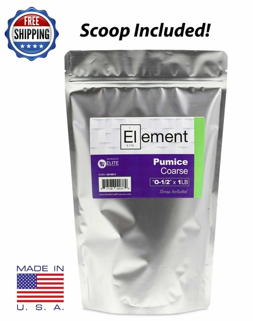 Dental Pumice Powder Flour Superfine "FFF" Grit 1 LB Bag Prophylaxis