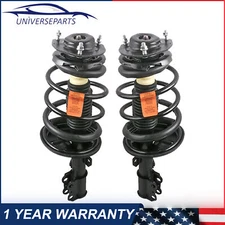 1 Pair Front Struts Coil Springs Assembly for 2002 2003 Toyota Camry Lexus ES300