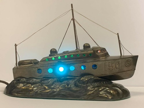1930's WW2 Florentine Boat Lamp - Picture 2 of 11