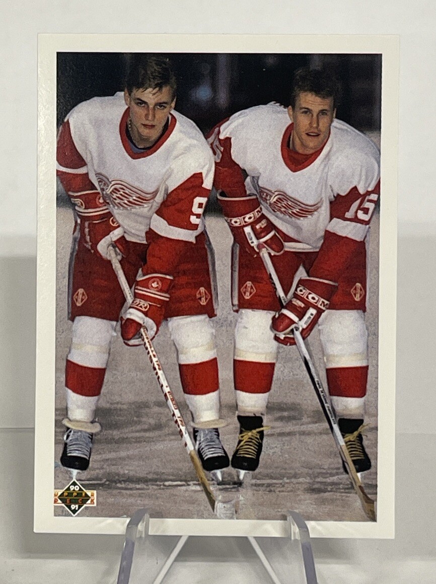 1990-91 Upper Deck Young Guns Checklist - #521 Sergei Fedorov Pack Fresh 🏒🔥