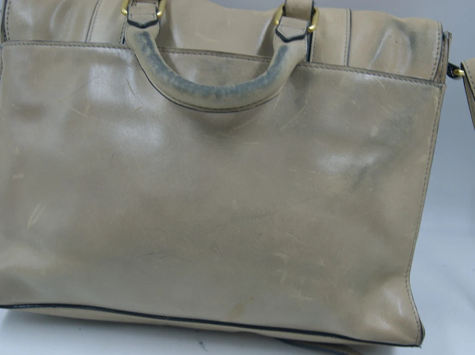 IIIBeCa by Joy Gryson Bolso de Mano Para Mujer Cuero Beige Bandolera Correa Bolso Cartera Foto 2 de 4