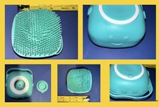 Dog pet child Shampoo Massage bath Soap comb Brush