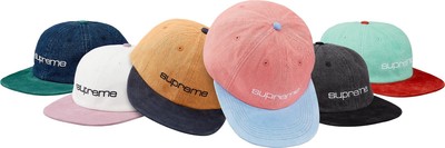 supreme compact logo 6 panel