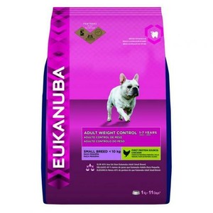 eukanuba small breed weight control dog food