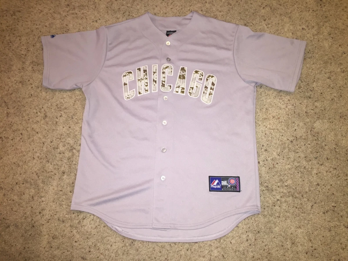 Chicago cubs camouflage store jersey