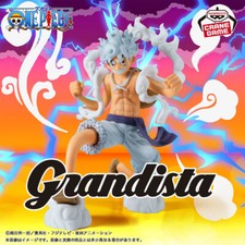 Grandista One Piece Monkey D. Luffy Gear 5 Figure Banpresto 100 Authentic