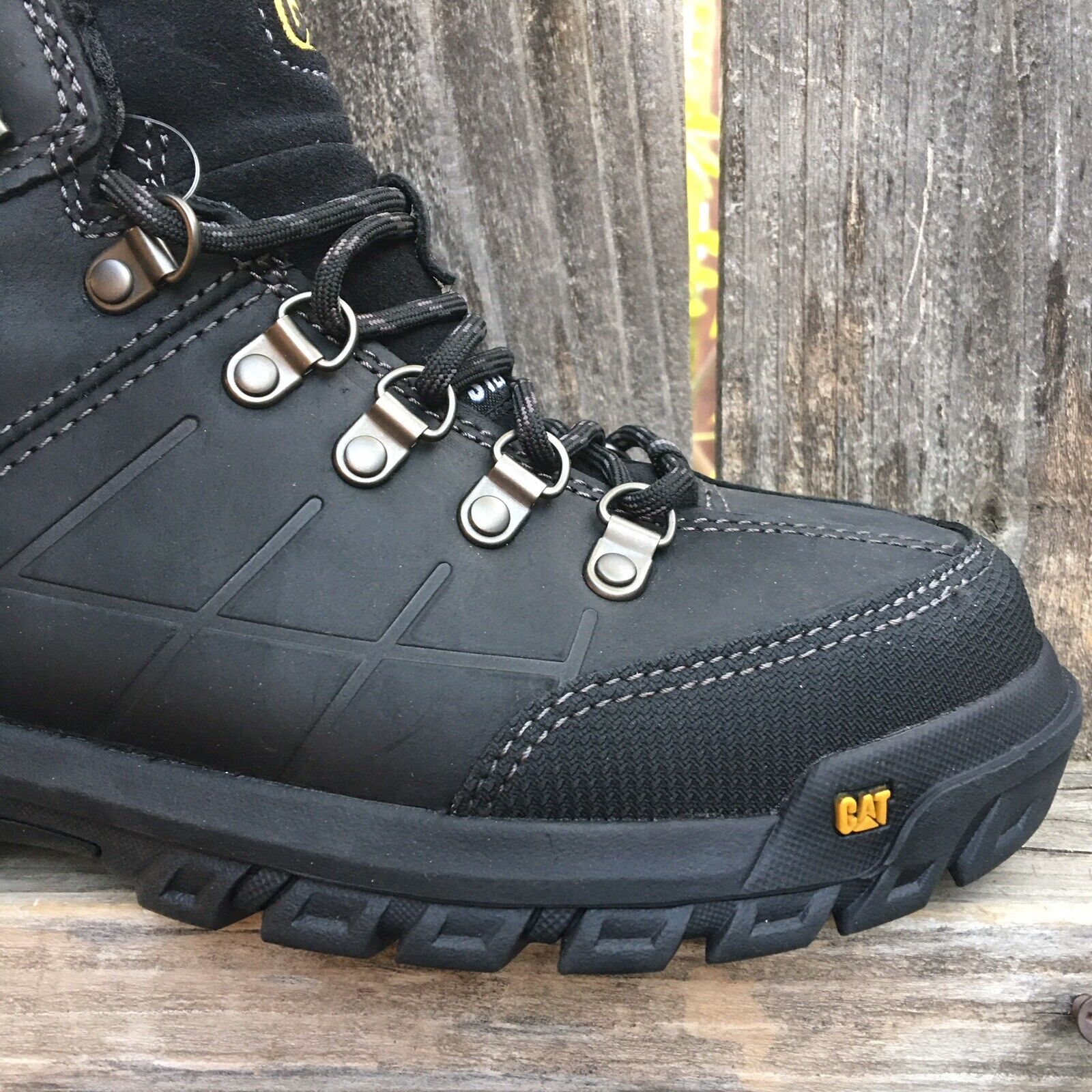 CAT Footwear Men's Threshold Waterproof Steel Toe Work Boots