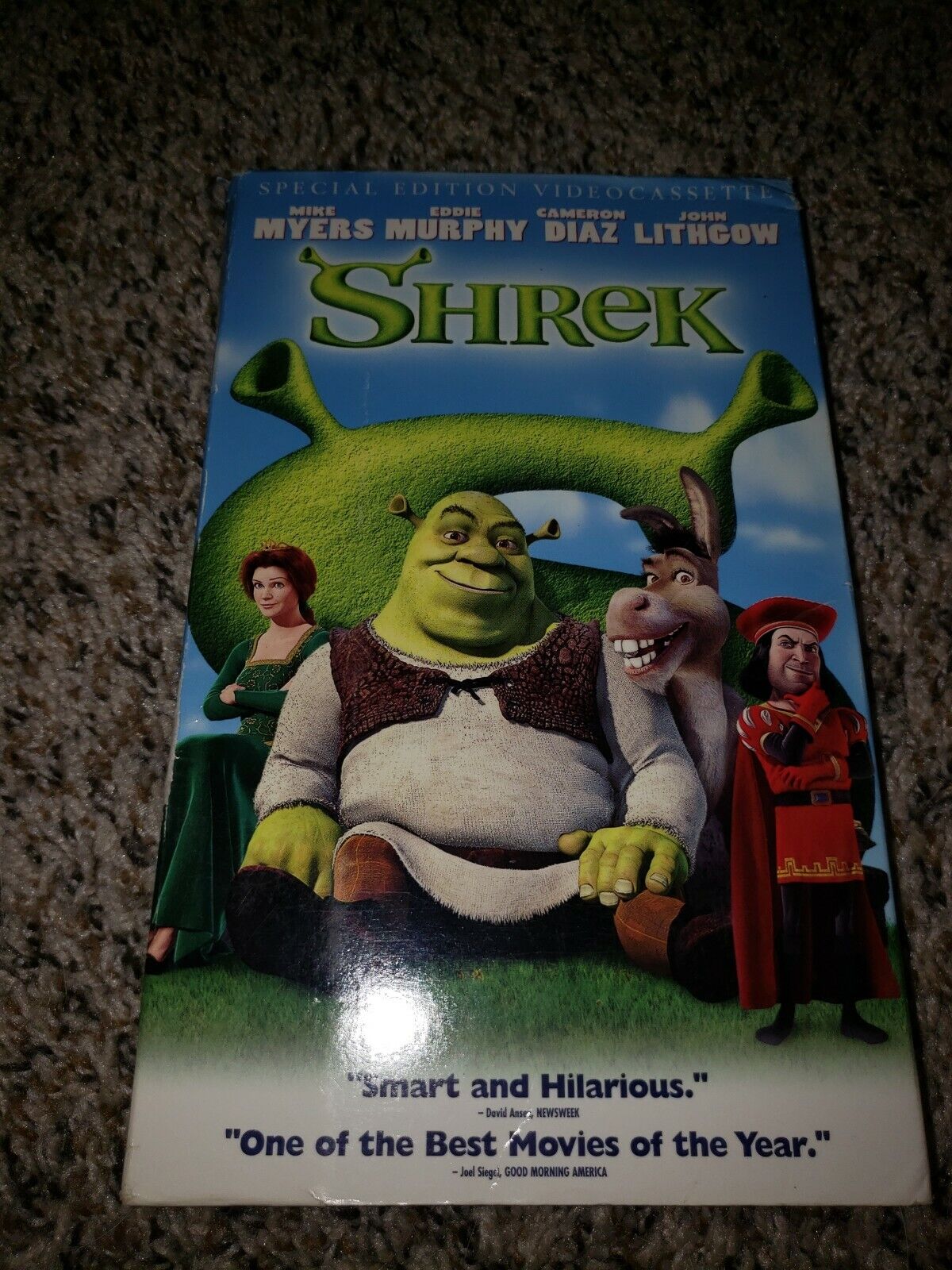 Shrek VHS 2001 Special Edition (VHS) Very Good Family Movie - Funny!  667068367034 | eBay
