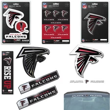 NFL Atlanta Falcons Premium Vinyl Decal / Sticker / Emblem - Pick Your Pack