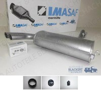 Imasaf ESD Auspuff Endtopf für Audi Coupe Quattro (89) 2.3 20V + 2.6 + 2.8 + S2