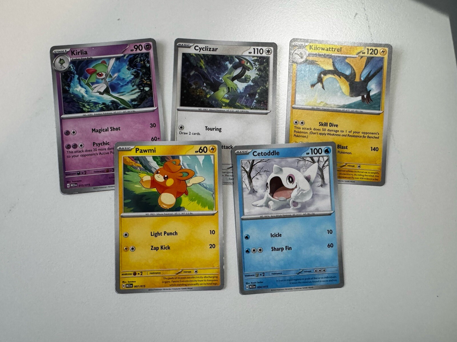 Pokemon TCG McDonald’s Pokémon 2023 Promo Cards 5/15