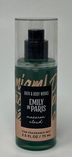 1 BATH  BODY WORKS EMILY IN PARIS MACARON CLOUD FRAGRANCE MIST SPRAY TRAVEL 2.5