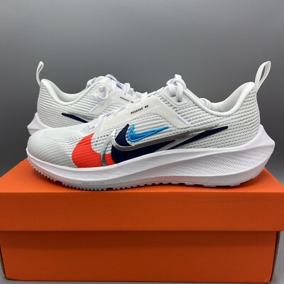 Nike Air Zoom Pegasus 40 PR Multi Swoosh Laufschuhe Gym Sneaker UK 5 EU 38