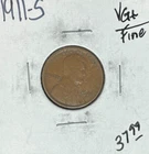 1911-S LINCOLN WHEAT CENT ~VG+/FINE ~NICE COIN~