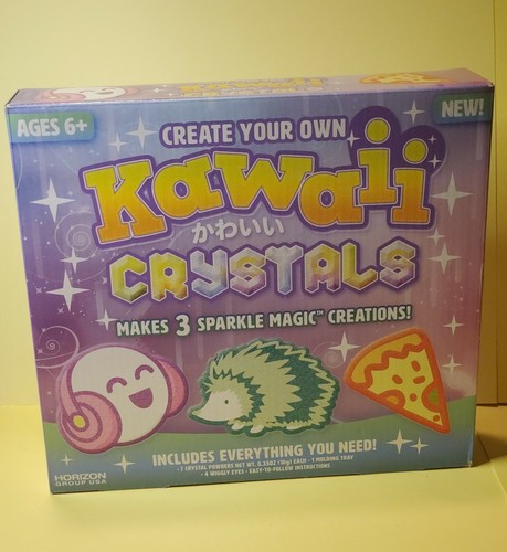 2 set - Kawaii & Cosmic Crystals Kits - Makes 3 Crystals - Create Your Own DIY - Picture 2 of 5