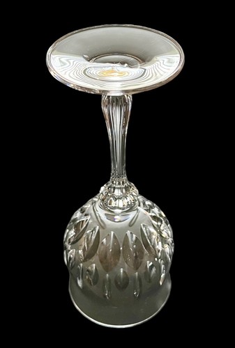 Set Of 3 Vintage Mikasa Crystal Normandy 7-1/8" Wine Glasses 7 oz. Excellent - Picture 7 of 7