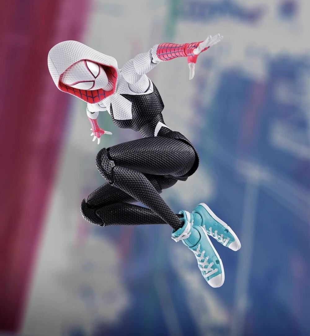 1:12 Scale Spider-Gwen & Spider-Ham Action Figure Set - Across The 1:12 Scale Spider-Gwen & Spider-Ham Action Figure Set - Across The